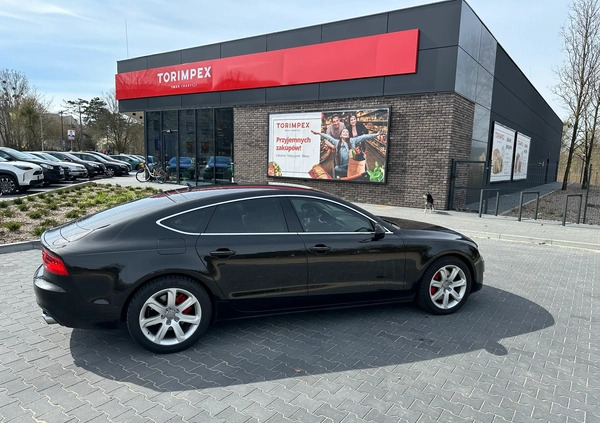 Audi A7 cena 62900 przebieg: 261000, rok produkcji 2011 z Toruń małe 121